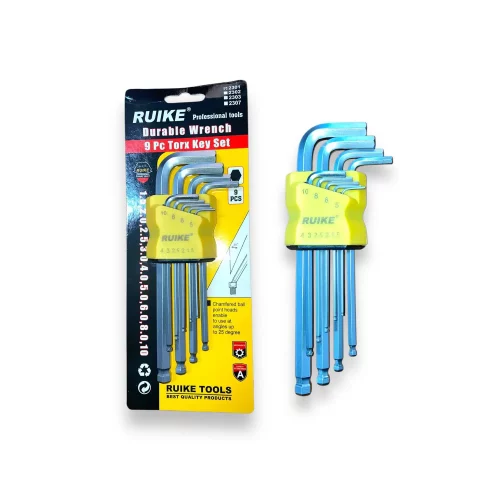Llave L 9 piezas