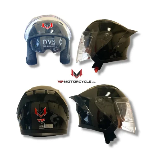 Casco Doble Visor VIP 3111 – N1