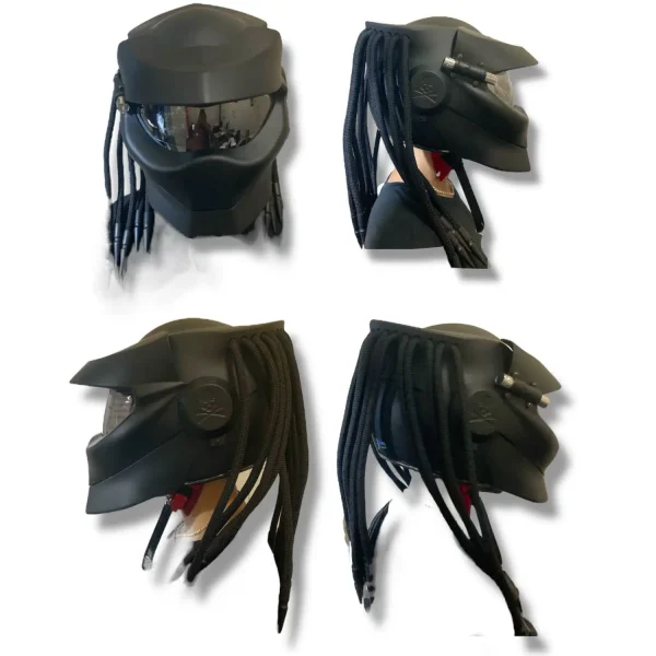 Casco Depredador Negro VIP 3112- N1 - Image 2